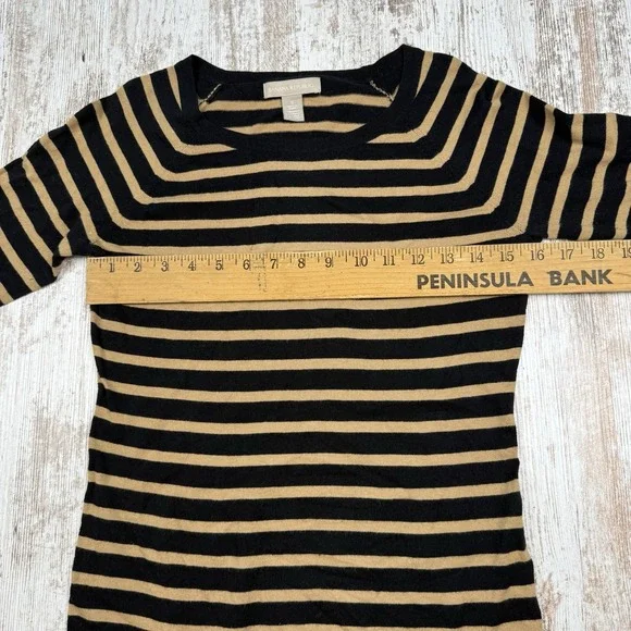 Banana Republic Long Sleeve Shirt Womens Size S‎ Animal Print Wool Blend - Picture 5 of 6